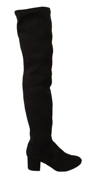 STEVE MADDEN Shoes Черные замшевые сапоги до колена на каблуке EU39 / US8,5 $300