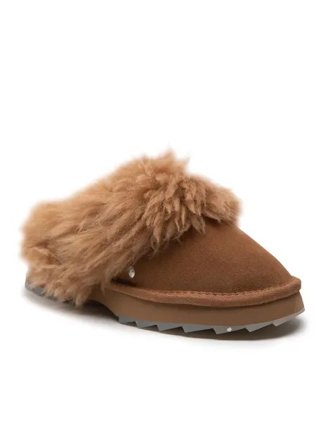 Тапочки Jolie Sharky Curly W12813  EMU Australia Коричневый 38 EU