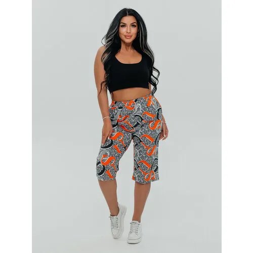 Бриджи LOVETEX.STORE, размер 48, графит