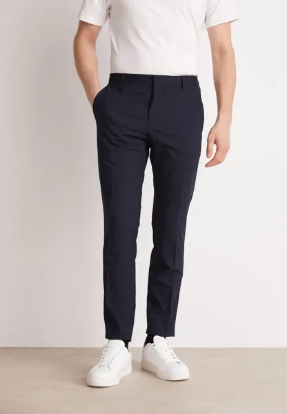 Элегантные брюки Stretch Slim Suit Pant Calvin Klein Tailored, цвет midnight navy