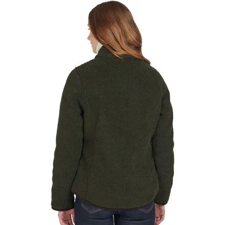 Флисовая куртка Laven - женская Barbour, цвет Olive/Classic