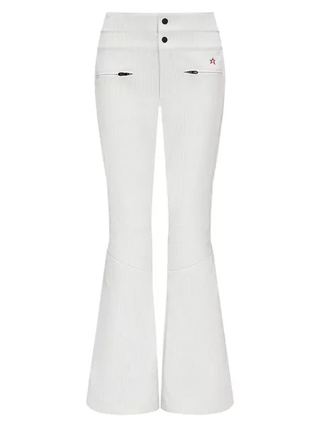 Лыжные брюки Aurora с высокой посадкой Perfect Moment, белый