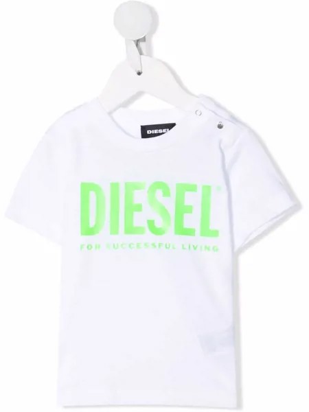 Diesel Kids футболка TJustLogoB с логотипом