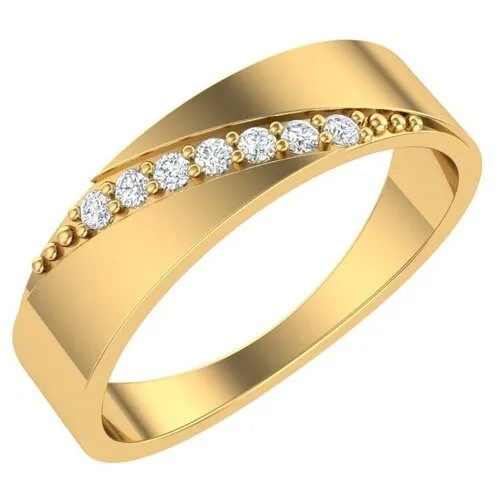 Золотое кольцо с фианитами 1100806-00770 18