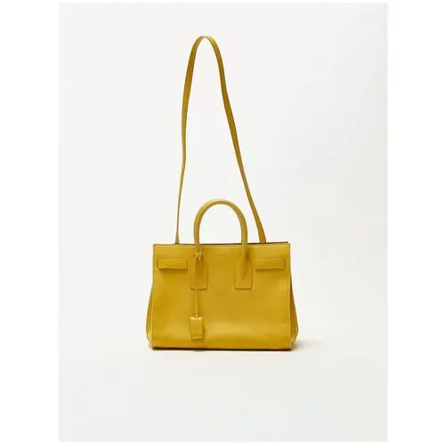 Ресейл сумка женская Saint Laurent, Sac De Jour , Желтый, Хорошее