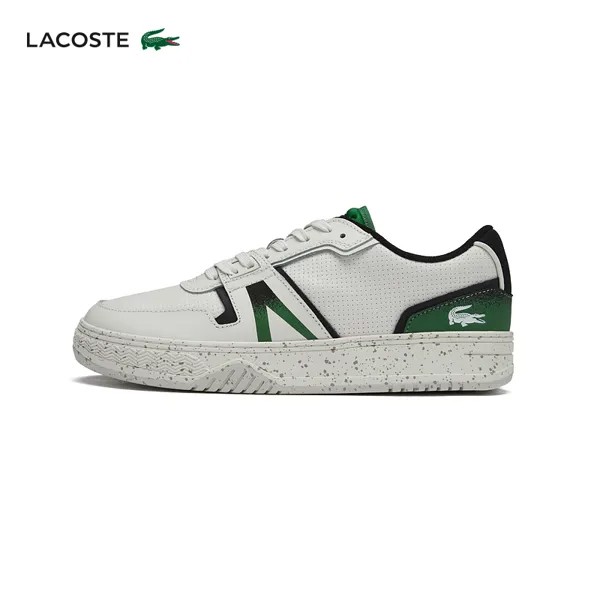 Кроссовки мужские Lacoste из крокодиловой кожи, белый