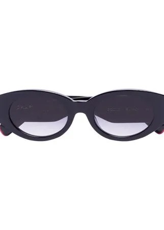 Chimi солнцезащитные очки Craftmanship в круглой оправе