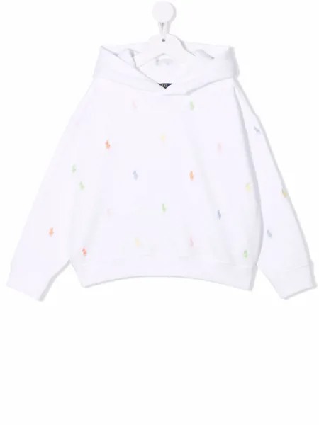 Ralph Lauren Kids худи с вышитым логотипом