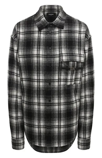 Шерстяная рубашка Dsquared2