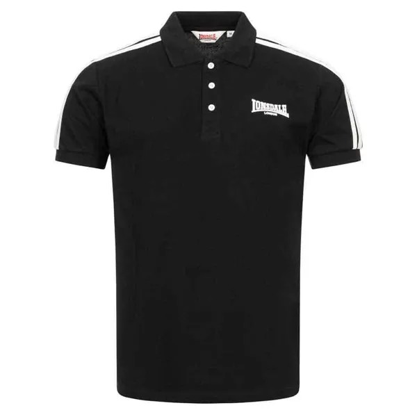 Поло с коротким рукавом Lonsdale Brochel, черный