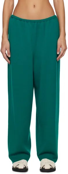 Зеленые брюки для отдыха на резинке Cordera