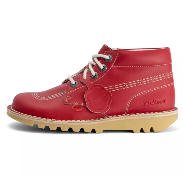 Полуботинки Kickers Hi Vegan Ankle, красный