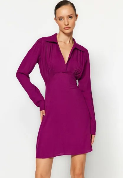 Летнее платье Trendyol, фиолетовый