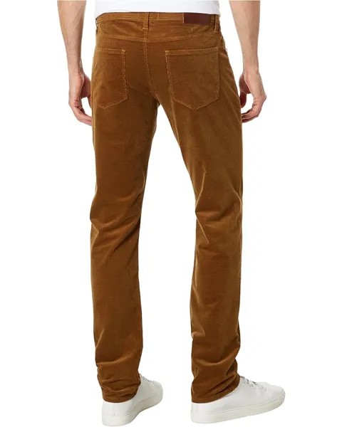 Брюки Paige Federal Slim Straight Fit Stretch Corduroy Pants in Golden Sunset Corduroy, цвет Golden Sunset Corduroy