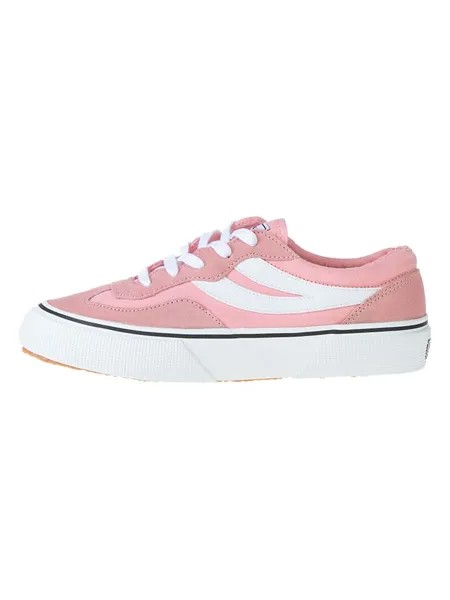 Кроссовки на шнуровке Superga, розовый