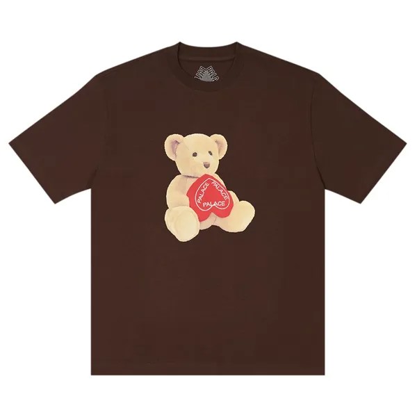 Футболка Palace Teddy T-Shirt, цвет Nice Brown