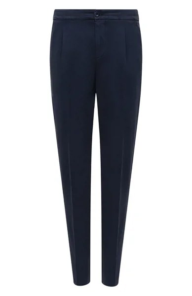 Брюки из хлопка и льна Loro Piana