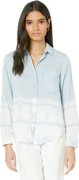 Рубашка bella dahl Pocket Button-Down, цвет Ocean Break Dye