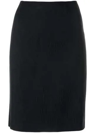 Versace Pre-Owned прямая классическая юбка
