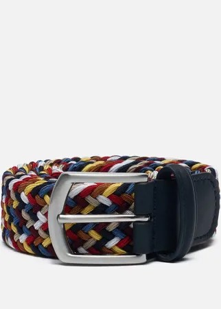 Ремень Anderson's Classic Multi Colour Elastic Woven, цвет комбинированный, размер 110
