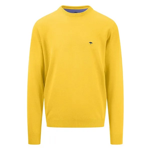 Свитер Fynch Hatton 1413210 O Neck, желтый