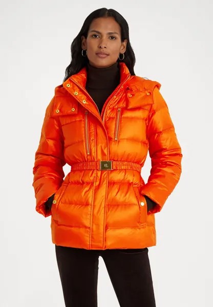 Куртка Lauren Ralph Lauren УТЕПЛЕННОЕ ПАЛЬТО, цвет harvest orange