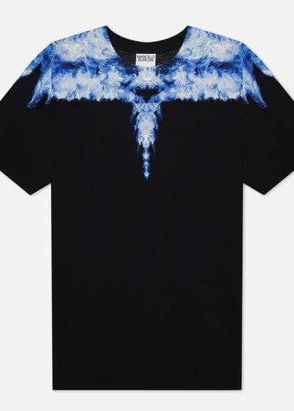 Мужская футболка Marcelo Burlon Smoke Wings Regular, цвет чёрный, размер L