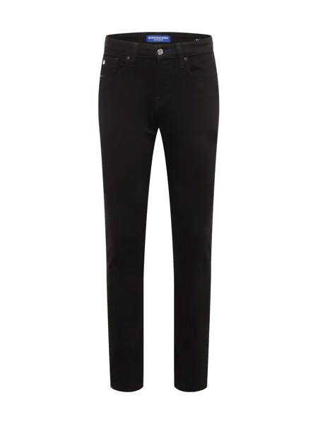 Узкие джинсы Scotch & Soda Ralston, черный