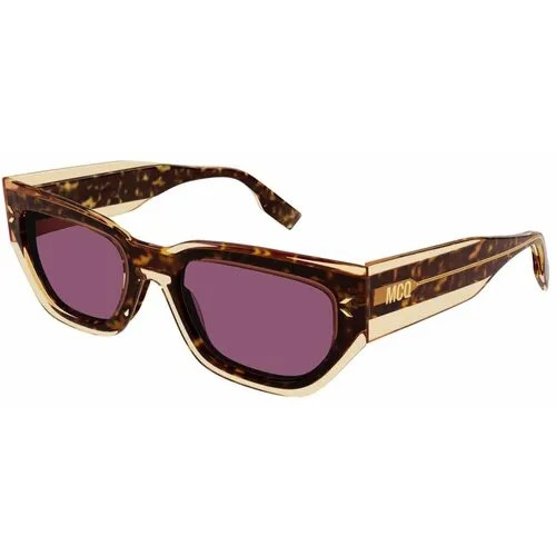 Солнцезащитные очки McQ Alexander McQueen, коричневый