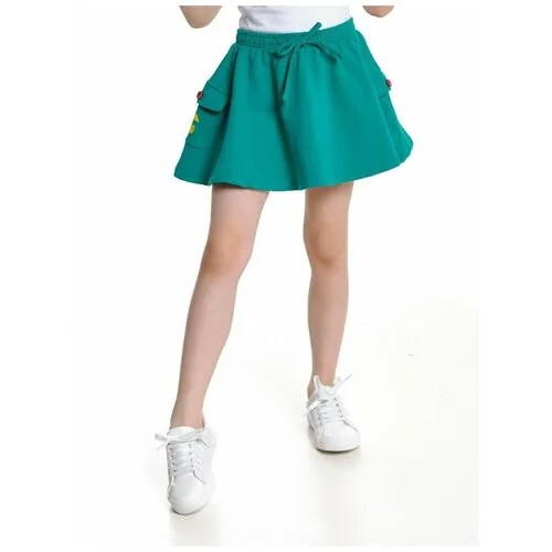Юбка Mini Maxi, размер 110, зеленый