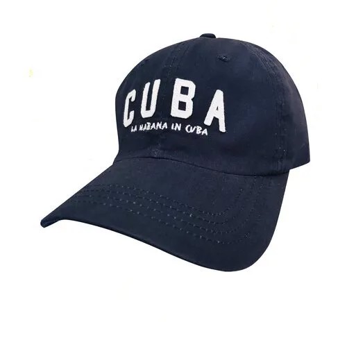 Бейсболка универсальная Be Snazzy CZD-0027 с нашивкой Cuba. Цвет серый. Размер 54-56
