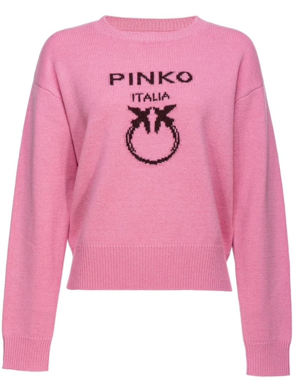 PINKO шерстяной джемпер Burgos, розовый