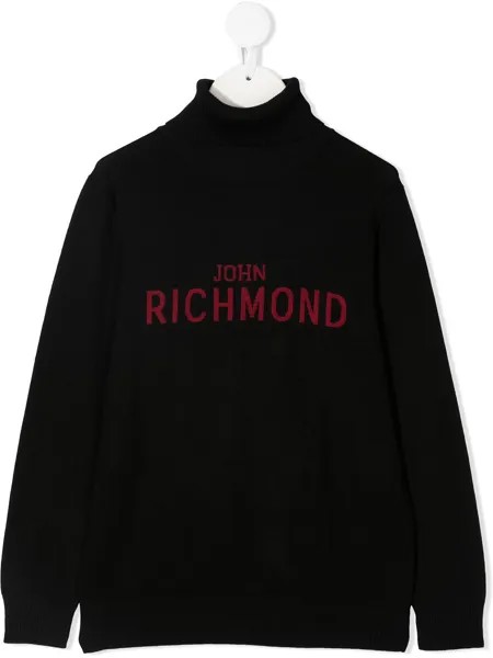 John Richmond Junior джемпер с логотипом
