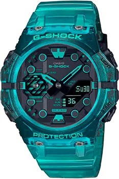 Японские наручные  мужские часы Casio GA-B001G-2A. Коллекция G-Shock