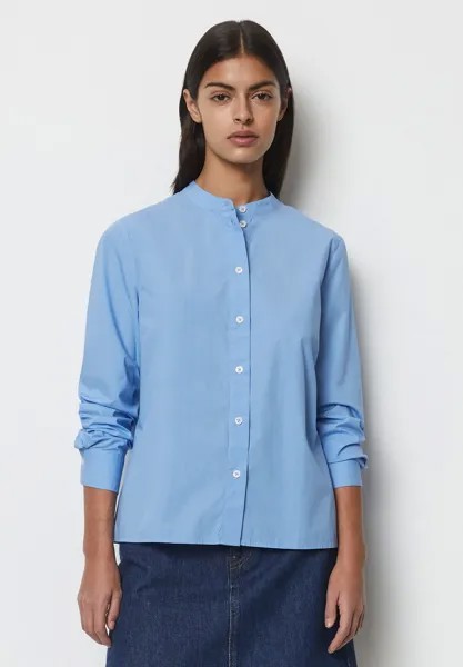 Блузка-рубашка MIT FALTEN IM RÜCKEN Marc O'Polo DENIM, цвет soft sky blue
