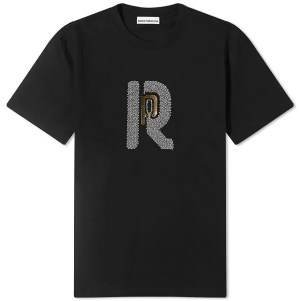 Футболка Paco Rabanne P Logo, черный