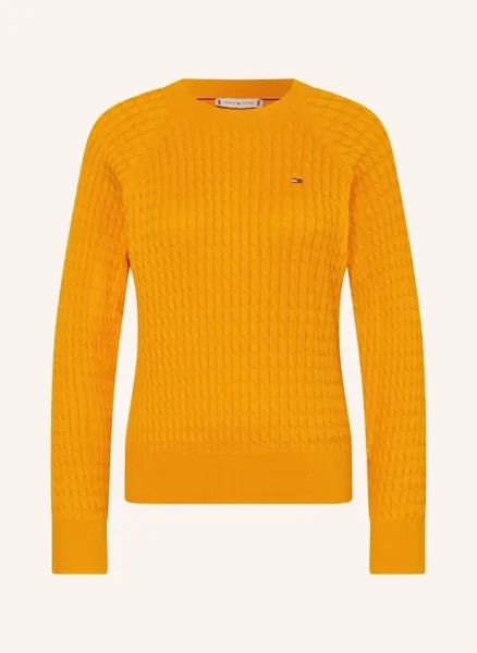 Пуловер Tommy Hilfiger, оранжевый