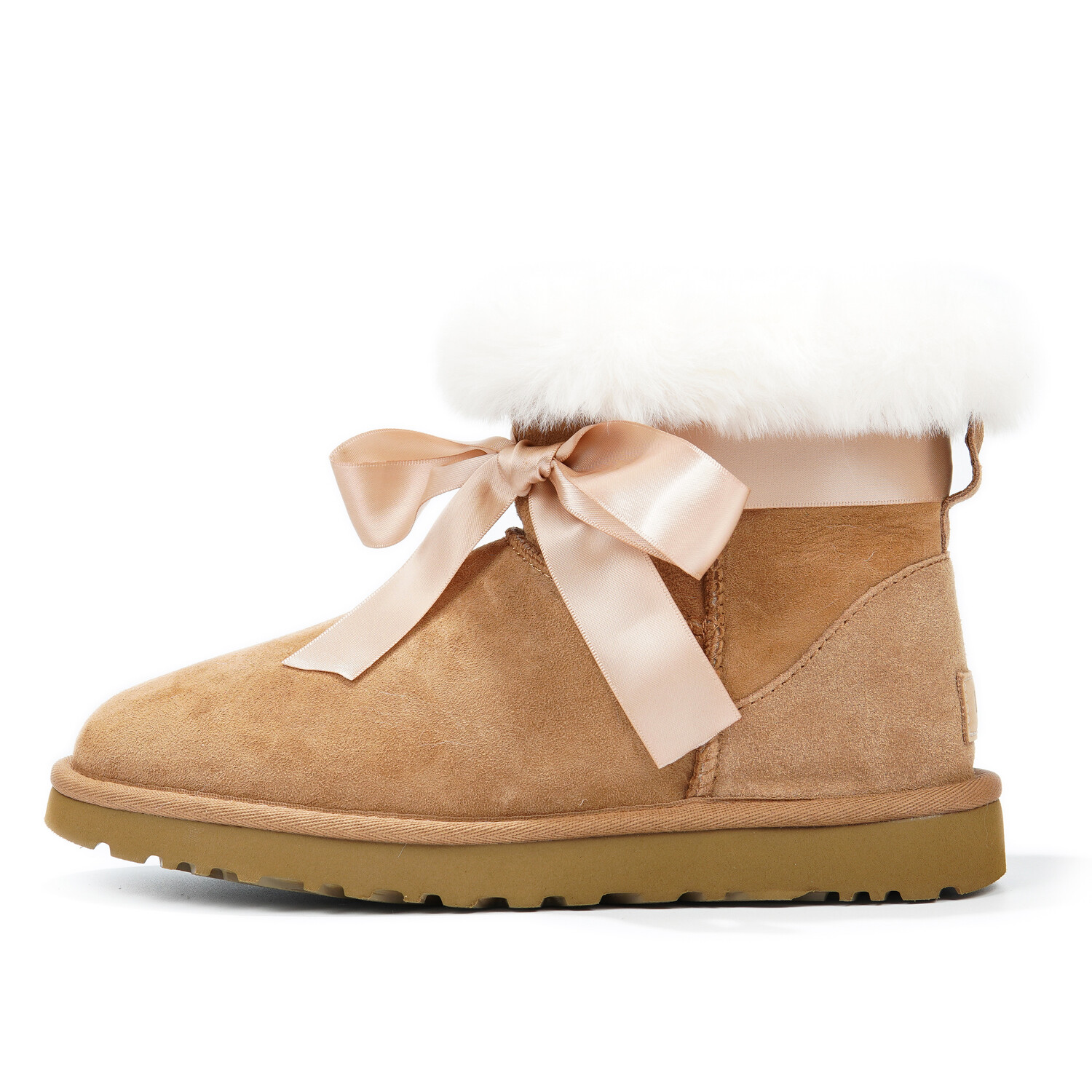 CLASSIC MINI Зимние ботинки женские светло-хаки Ugg