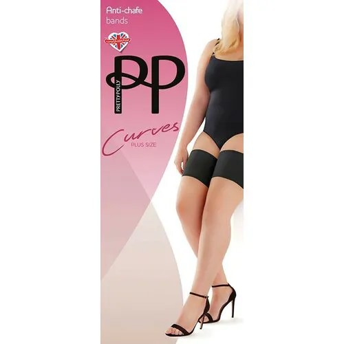 Бандалетки  Pretty Polly, размер XXL, черный