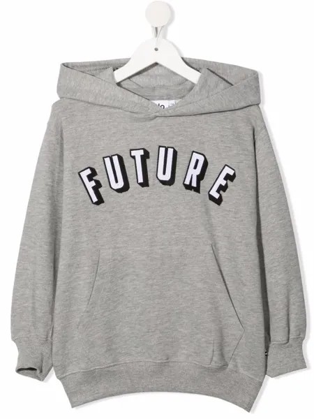Molo Kids худи из органического хлопка с вышивкой