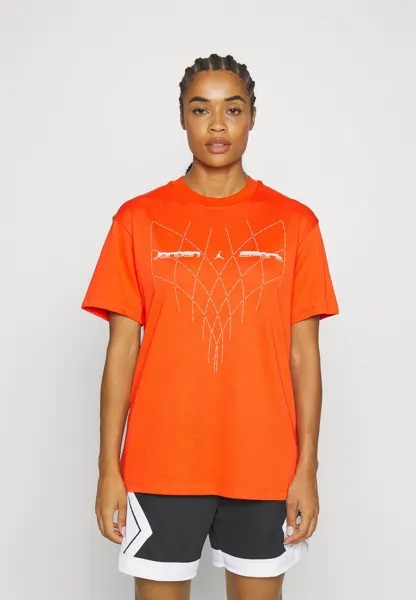 Спортивная футболка Jordan, пикантно-красный/парус