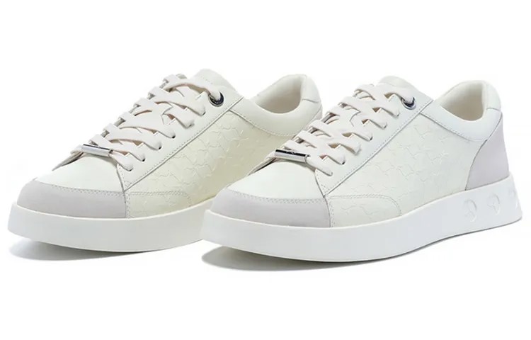 Кроссовки LI-NING 1990 Classic Collection Lifestyle Shoes Men Low-top Off White, цвет Off White