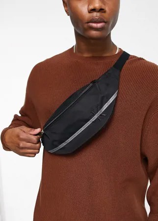 Черная сумка-кошелек на пояс Calvin Klein Jeans Essential-Черный цвет