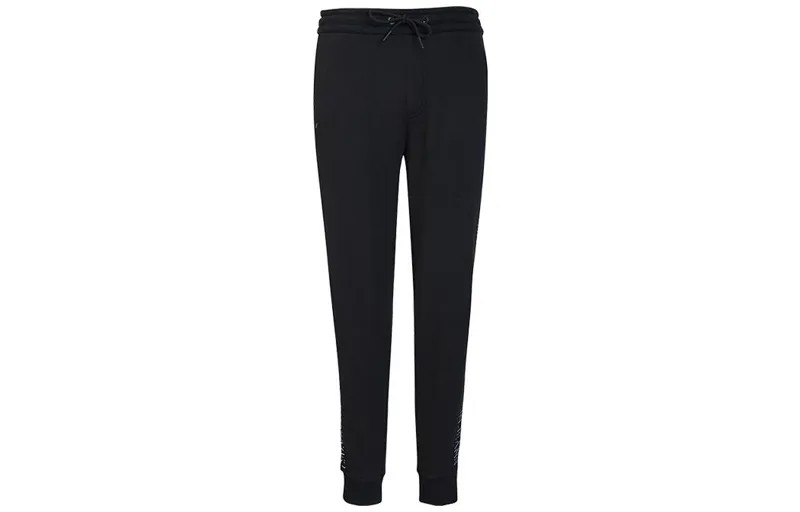 Мужские трикотажные спортивные штаны Calvin Klein, цвет Black
