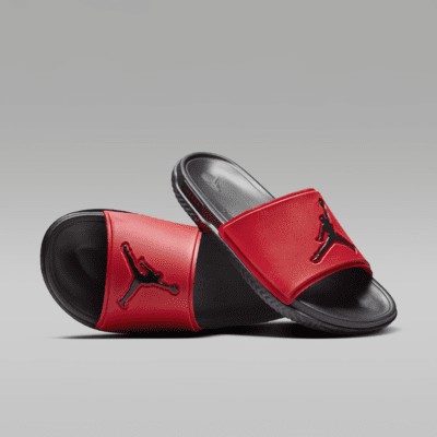 Шлепанцы Jordan Jumpman, цвет University Red/Black