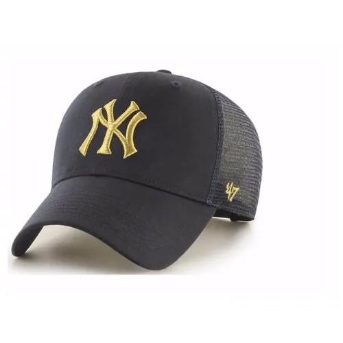 Бейсболка 47BRAND Branson MVP Metallic New York Yankees (темно-синий) B-BRMTL17CTP-NY