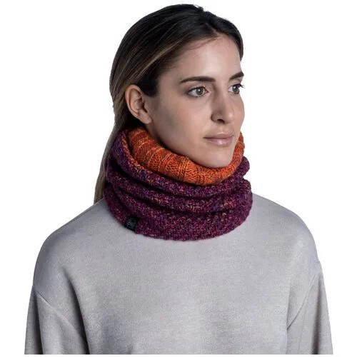 Снуд Buff Neckwarmer Knitted Polar Janna Coral, fuchsia