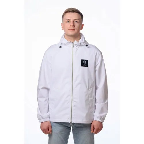 Бомбер Armani Exchange, размер 54 XXL, черный