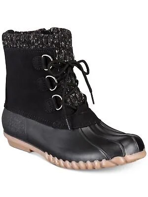 BARETRAPS Женские Черные Утепленные Ботинки Fabulous Round Toe Duck Boots 10 M