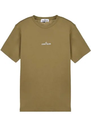 Футболка с логотипом Stone Island детская